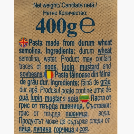 Paste Farfalle Premium din grâu dur 400g