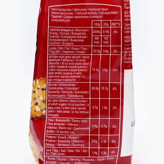 Crackers cu susan și mac 100g