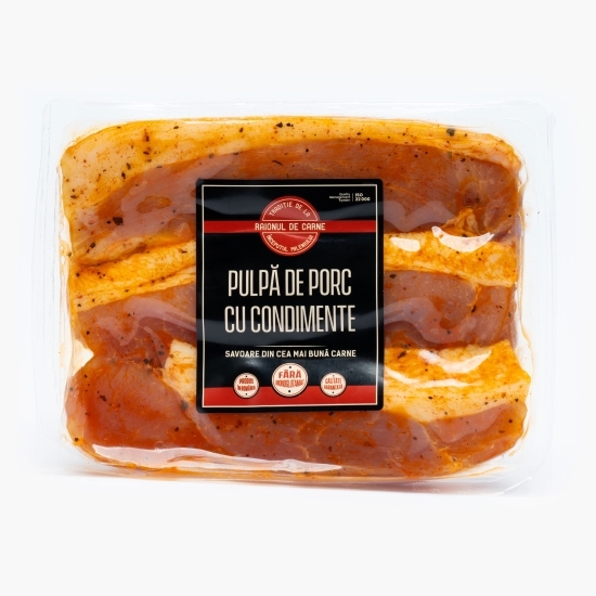 Pulpă porc cu condimente 500g