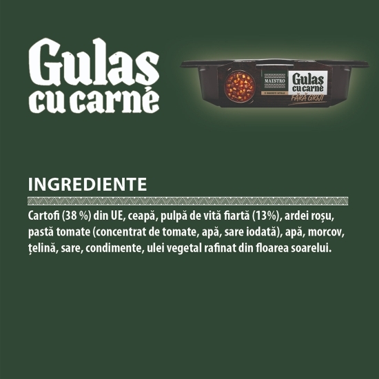 Gulaș cu carne 400g