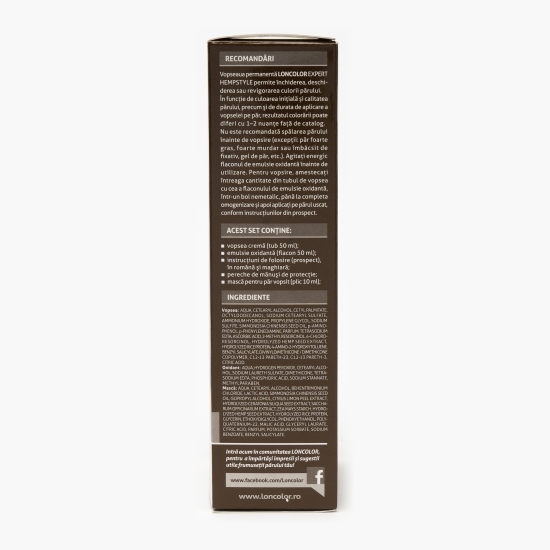 Vopsea permanentă pentru păr Expert Hempstyle 6.3 Castaniu deschis auriu 100ml