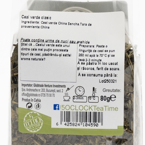 Ceai verde sencha 80g