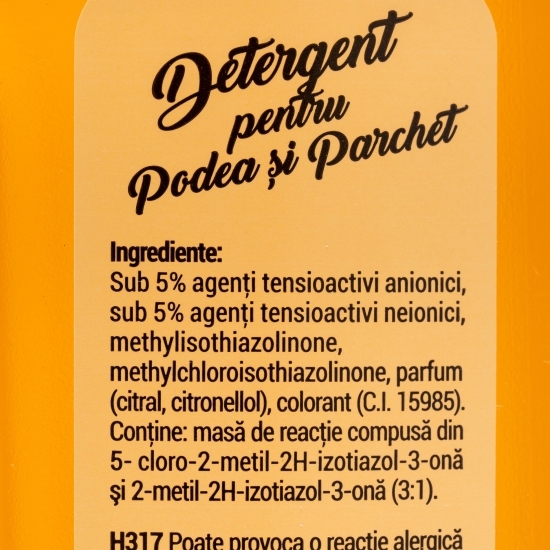 Detergent pentru podea și parchet 0.75l
