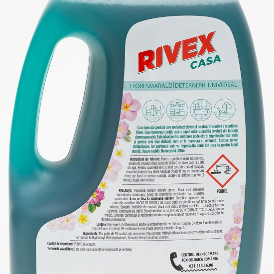 Detergent universal pentru pardoseli flori, smarald 4l
