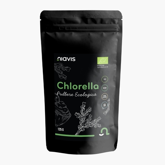 Chlorella pulbere ecologică 125g