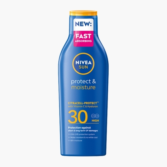 Loțiune protecție solară Protect & Moisture, SPF 30, 200ml