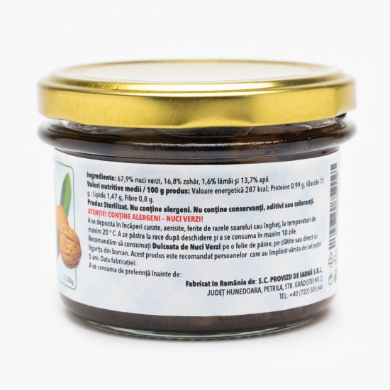 Dulceață de nuci verzi 230g