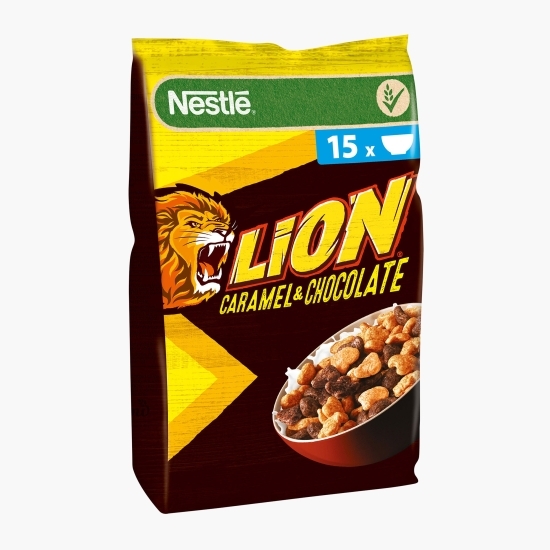 Cereale pentru mic dejun cu caramel și ciocolată 450g