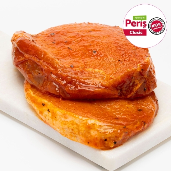 Cotlet de porc fără os, marinat 250g