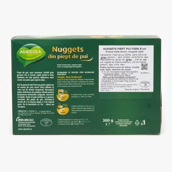 Nuggets din piept de pui 300g