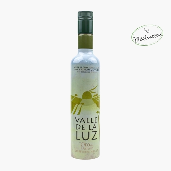 Măslinescu - Ulei de măsline extravirgin eco Valle de la Luz, 0.5l