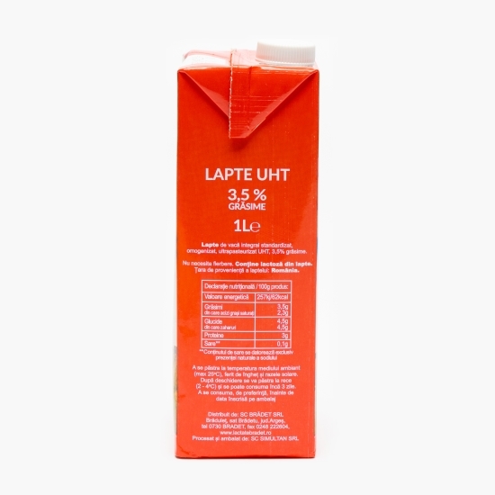 Lapte UHT 3.5% grăsime 1l