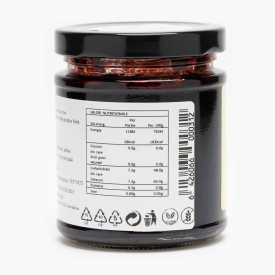 Gem de coacăze negre 190g
