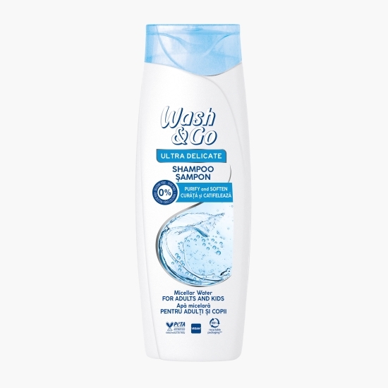 Șampon Ultra Delicat, cu apă micelară 360ml