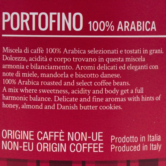 Portofino 100% Arabica 250g, cafea măcinată