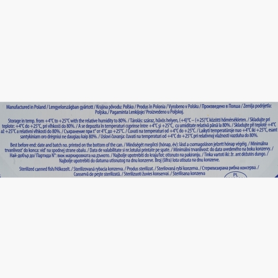 File de macrou în sos barbecue 170g