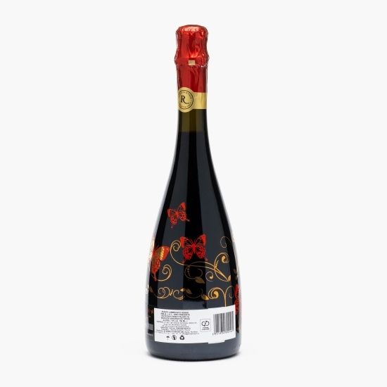 Vin petiant Lambrusco Emilia IGT, Butterfly, roșu demidulce, 7.5%, 0.75l