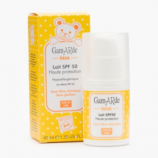 Cremă protecție solară SPF50 bebeluși 40ml