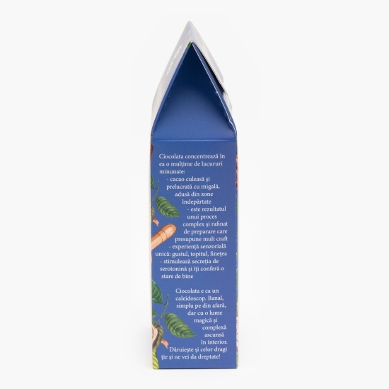 Ciocolată neagră 70% cacao, 80g (16x5g)