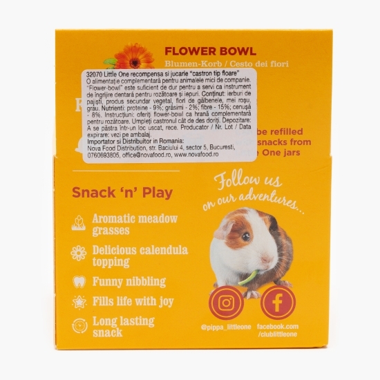 Flower bowl pentru rozătoare 120g
