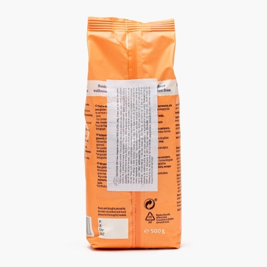 Făină integrală de hrișcă eco, fără gluten 500g