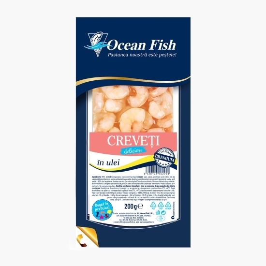 Creveți în ulei 200g