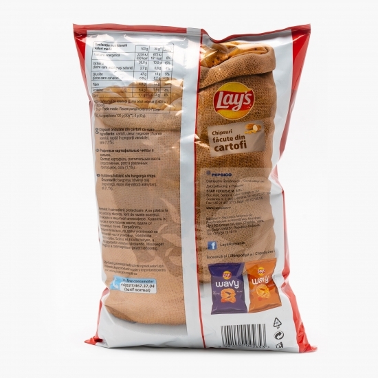 Chipsuri ondulate sare, Wavy 210g