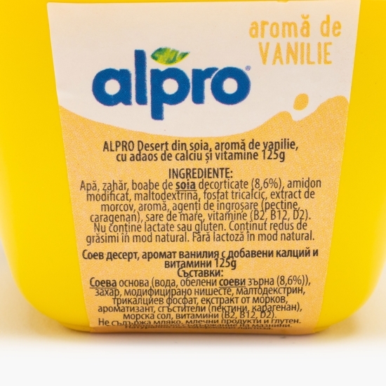 Desert din soia cu aromă vanilie 125g