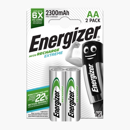 Baterii reîncărcabile Extreme AA/R6 2300mAh/2BP, 2 buc