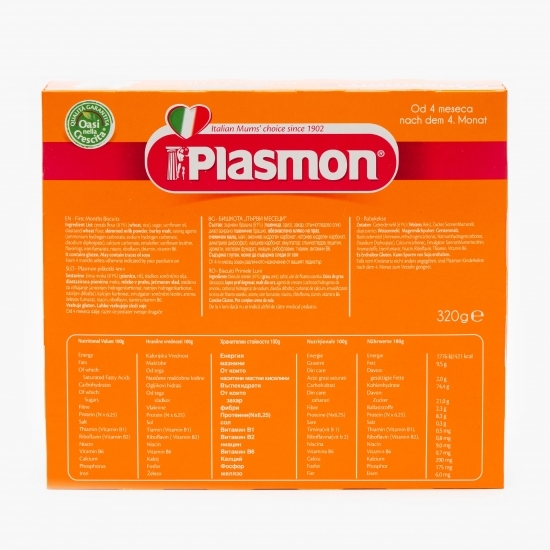 Biscuiți pentru copii, pentru biberon +4 luni, 320g