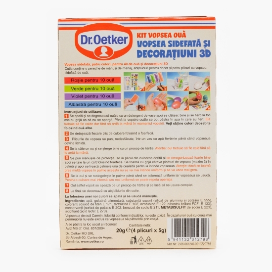 Kit pentru ouă 40 ouă 20ml