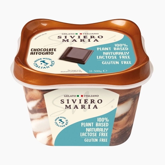Înghețată vegetală cu ciocolată Chocolate Affogato 1l (500g)
