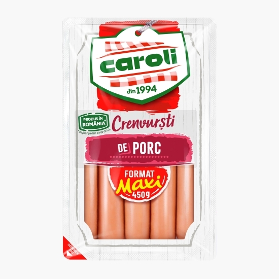 Crenvurști de porc 450g