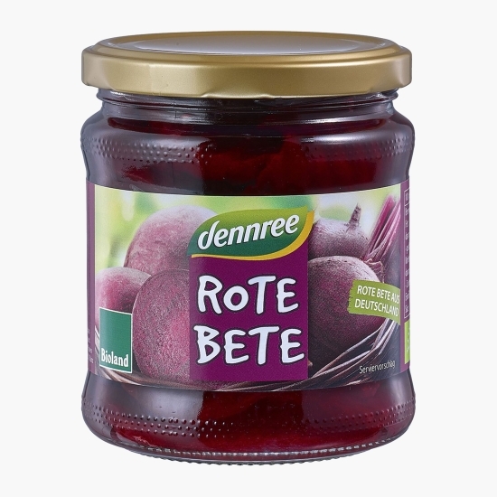Sfeclă roșie felii eco, 330g