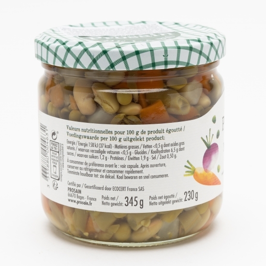 Amestec de legume macedonean eco la borcan 345g