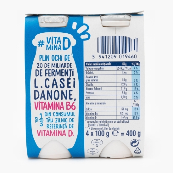 Iaurt de băut cu fructe de pădure 4x100g