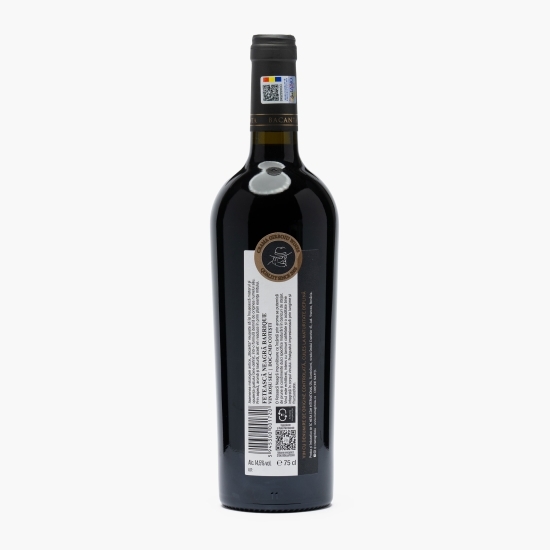 Vin roșu sec Bacanta Fetească Neagră D.O.C., 14.5%, 0.75l