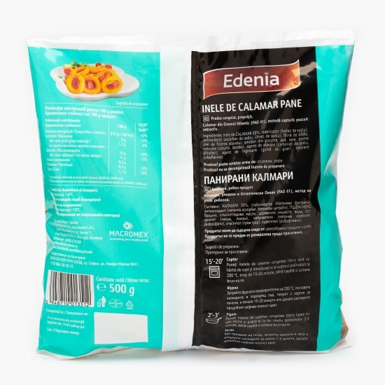 Inele de calamar pane 500g