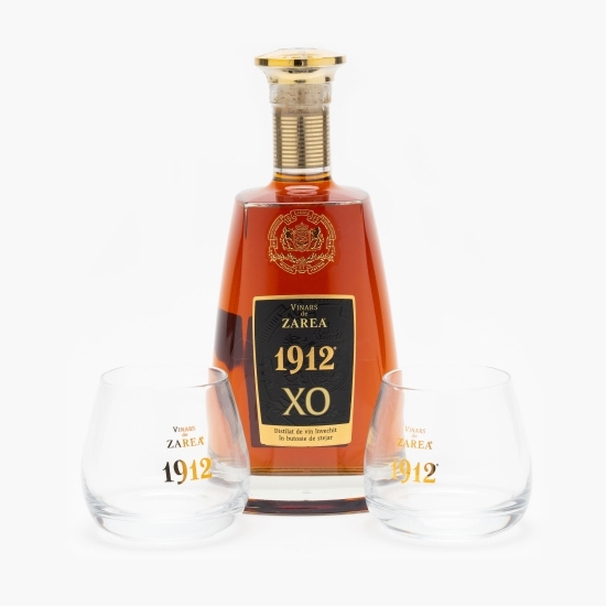 Vinars XO Hight Class 1912, 40% alc. 0.7l + 2 pahare