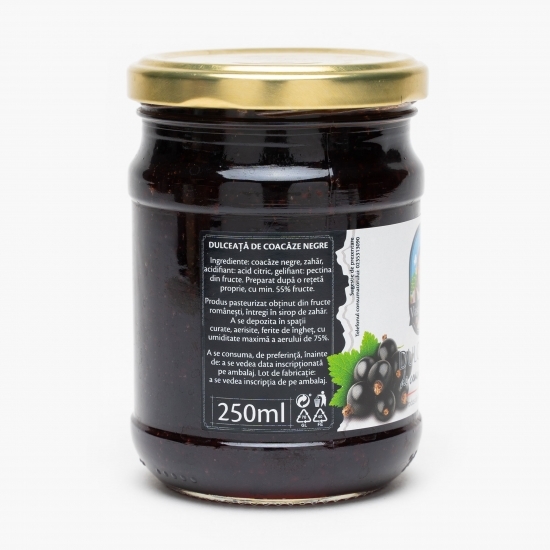 Dulceață de coacăze negre 300g