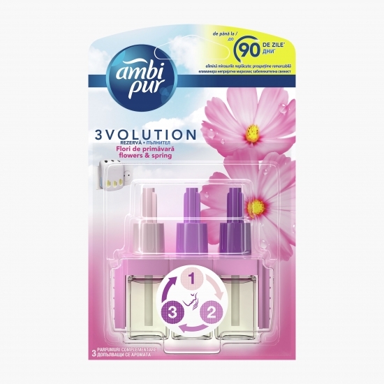 Rezervă pentru aparat electric 3Volution flowers & spring 20ml