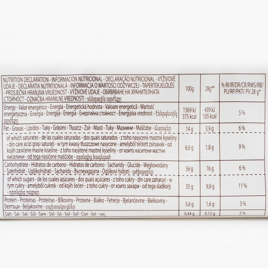 Mini prăjituri cu umplutură de lapte, 10 buc x 28g