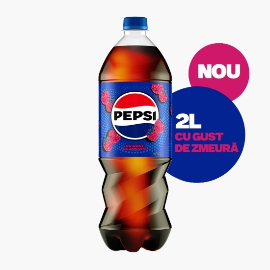Băutură carbogazoasă aromă de cola și gust de zmeură 2l