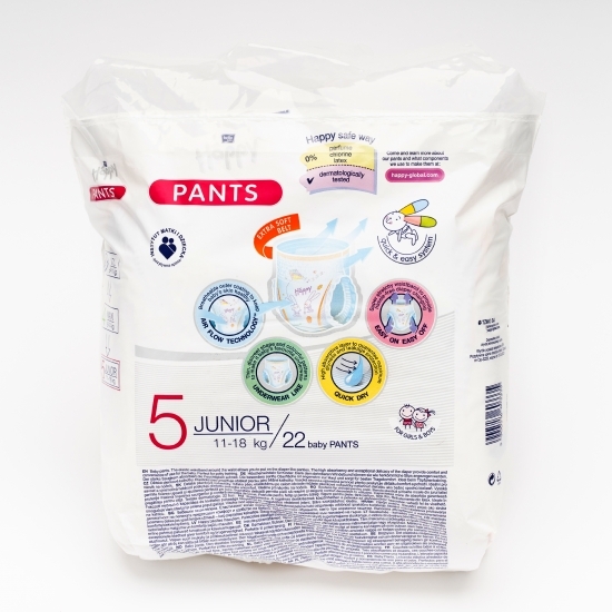 Scutece chiloțel Pants mărimea 5, 11-18kg, 22 buc