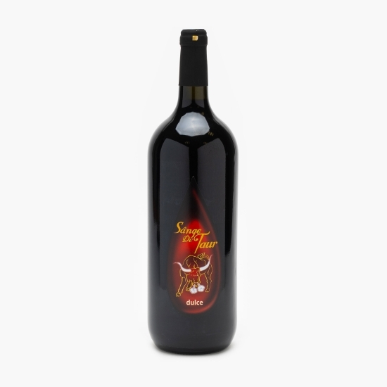 Vin de masă roșu dulce, 10%, 1.5l