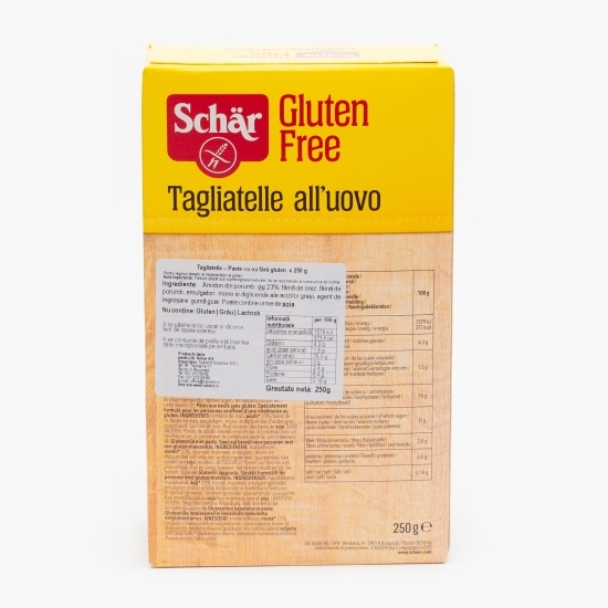 Paste tagliatelle cu ou fără gluten 250g