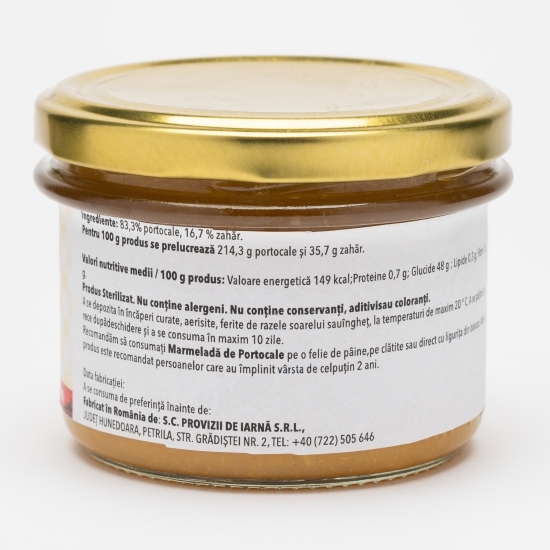 Marmeladă de portocale 230g
