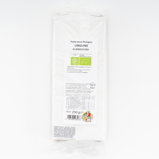 Paste tagliatelle eco din grâu dur și busuioc 250g