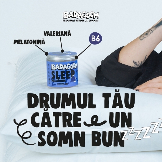 Jeleuri gumate cu melatonină Sleep, 60 buc