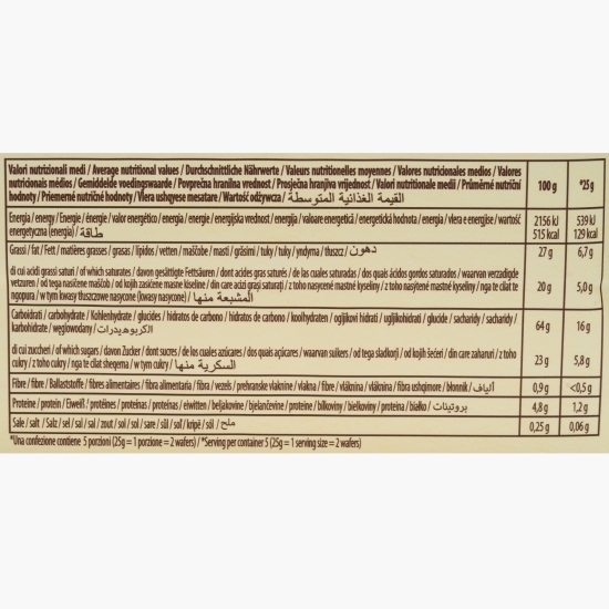 Napolitană eco cu cremă de lămâie și vanilie 125g